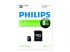 Philips micro SDHC 8GB CL10 + adapter 